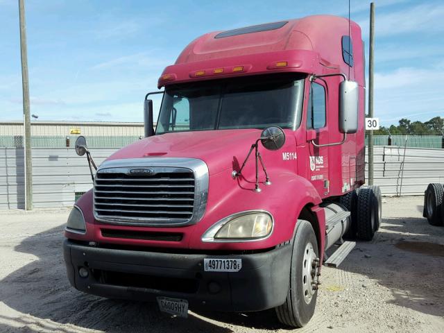 1FUJA6CK59DAC5619 - 2009 FREIGHTLINER CONVENTION RED photo 2