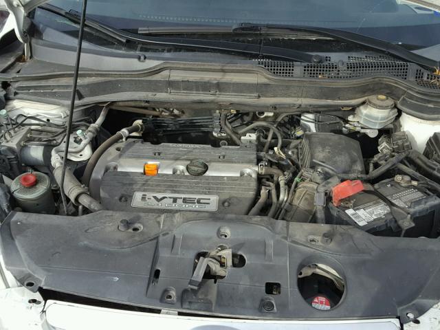 JHLRE38788C032431 - 2008 HONDA CR-V EXL WHITE photo 7