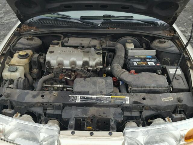 1G8ZH52801Z328588 - 2001 SATURN SL1 TAN photo 7