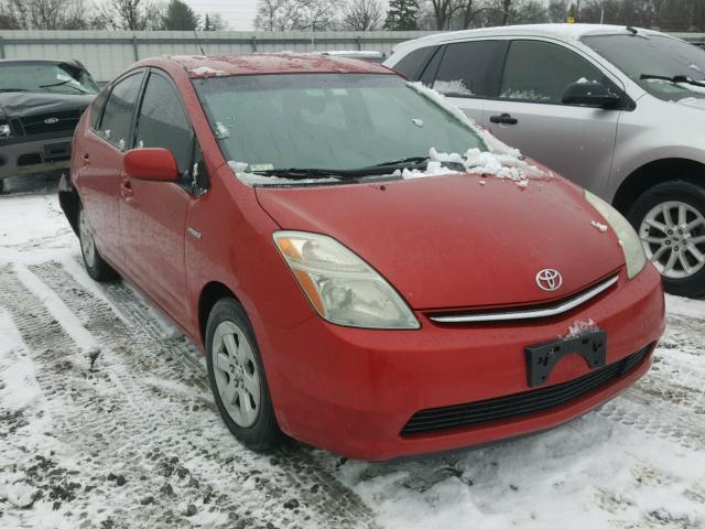 JTDKB20U183316227 - 2008 TOYOTA PRIUS RED photo 1