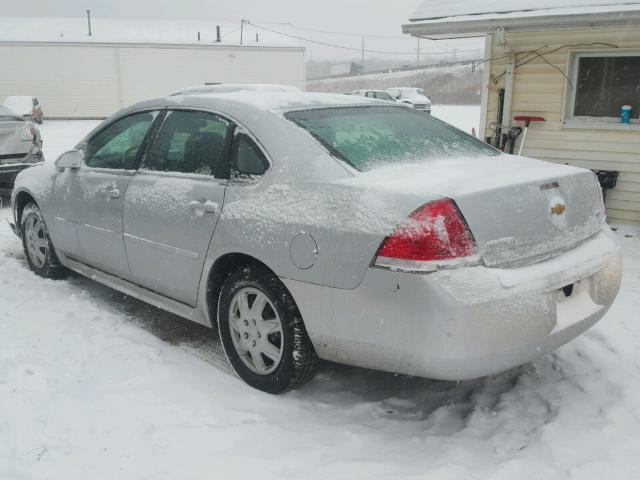 2G1WA5EK3A1147460 - 2010 CHEVROLET IMPALA LS SILVER photo 3