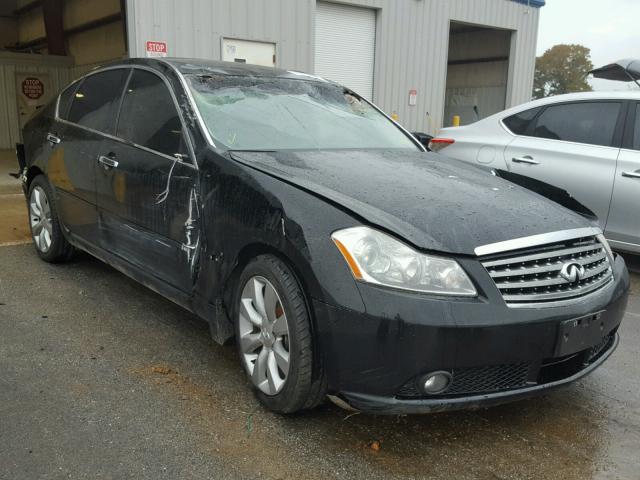 JNKBY01E27M400722 - 2007 INFINITI M45 BASE BLACK photo 1