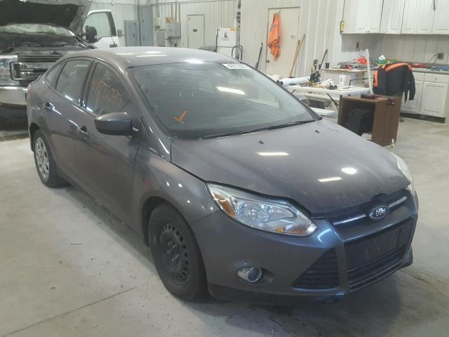 1FAHP3F29CL207410 - 2012 FORD FOCUS SE GRAY photo 1