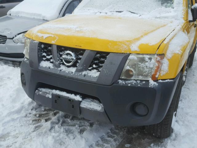 5N1AN08W45C654984 - 2005 NISSAN XTERRA OFF YELLOW photo 9