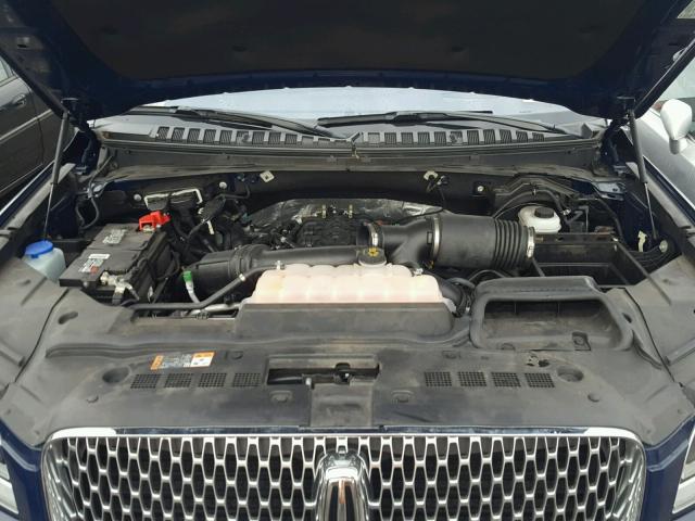5LMJJ2TT4JEL02424 - 2018 LINCOLN NAVIGATOR Көк фото 7