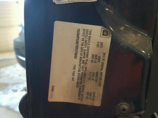 1G2WP52K7VF275682 - 1997 PONTIAC GRAND PRIX GREEN photo 10