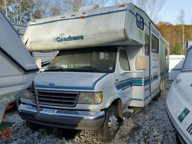 1FDKE30G1THA38024 - 1996 FORD COACHMAN WHITE photo 2