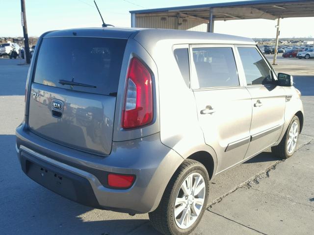 KNDJT2A67C7386762 - 2012 KIA SOUL + SILVER photo 4