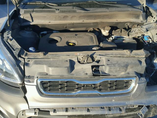 KNDJT2A67C7386762 - 2012 KIA SOUL + SILVER photo 7