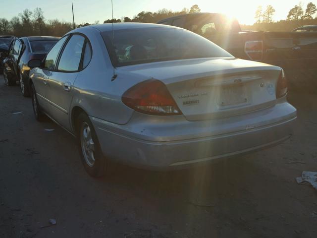 1FAFP53U85A273907 - 2005 FORD TAURUS SE SILVER photo 3