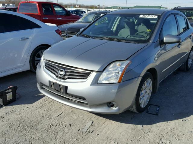 3N1AB6AP0AL714408 - 2010 NISSAN SENTRA 2.0 SILVER photo 2