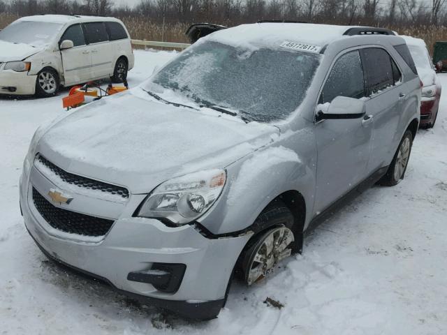 2GNALDEK5C1132734 - 2012 CHEVROLET EQUINOX LT SILVER photo 2