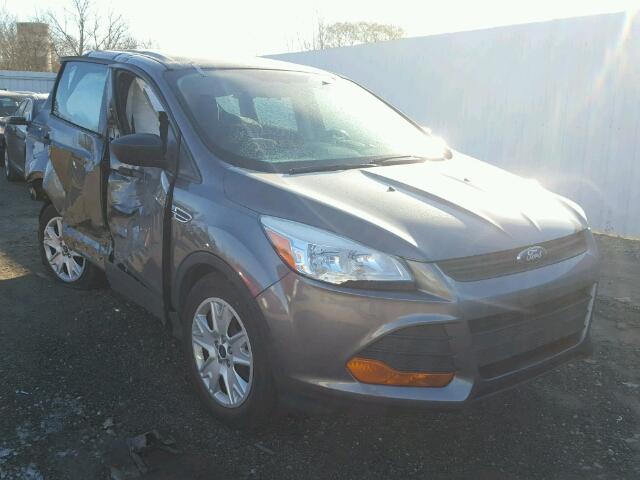 1FMCU0F77EUA68457 - 2014 FORD ESCAPE S GRAY photo 1