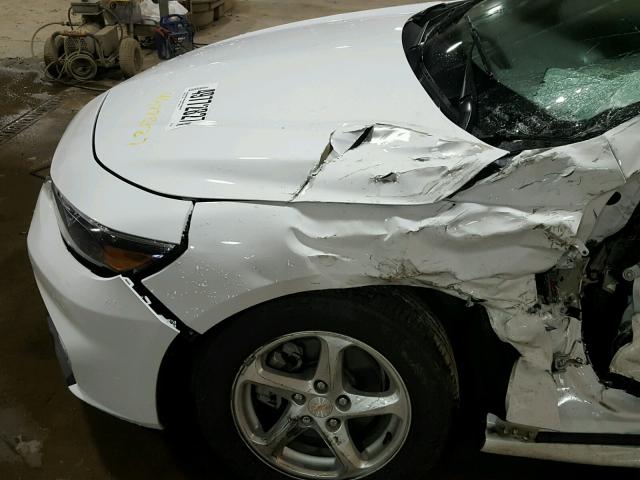 1G1ZB5ST4GF215290 - 2016 CHEVROLET MALIBU LS WHITE photo 10
