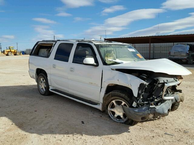 1GKFK66U15J178863 - 2005 GMC YUKON XL D WHITE photo 1