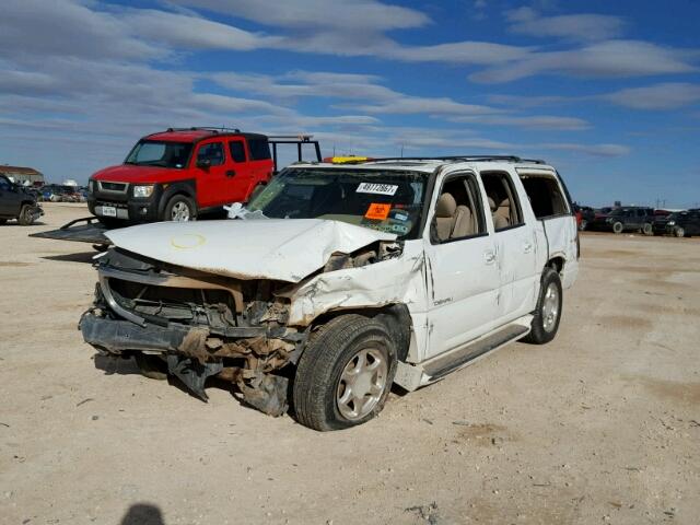 1GKFK66U15J178863 - 2005 GMC YUKON XL D WHITE photo 2