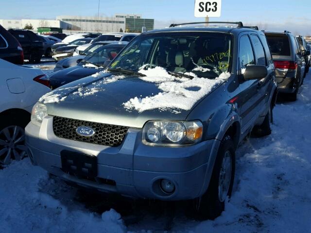 1FMYU03147KA26719 - 2007 FORD ESCAPE XLT GRAY photo 2