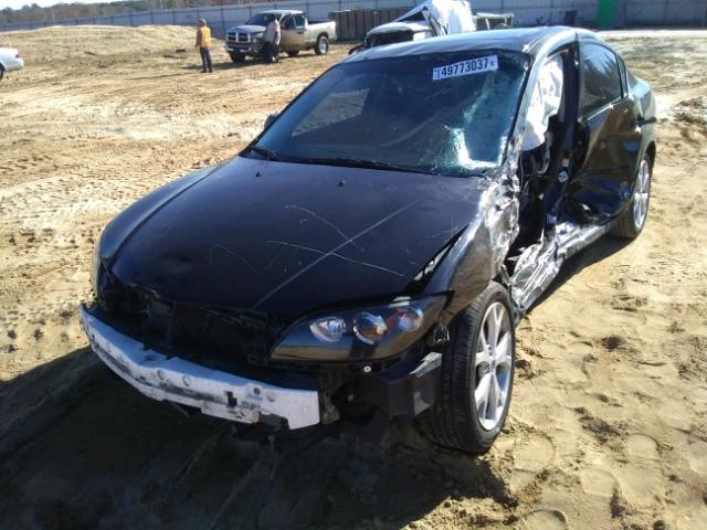 JM1BK323281857583 - 2008 MAZDA 3 S BLACK photo 2