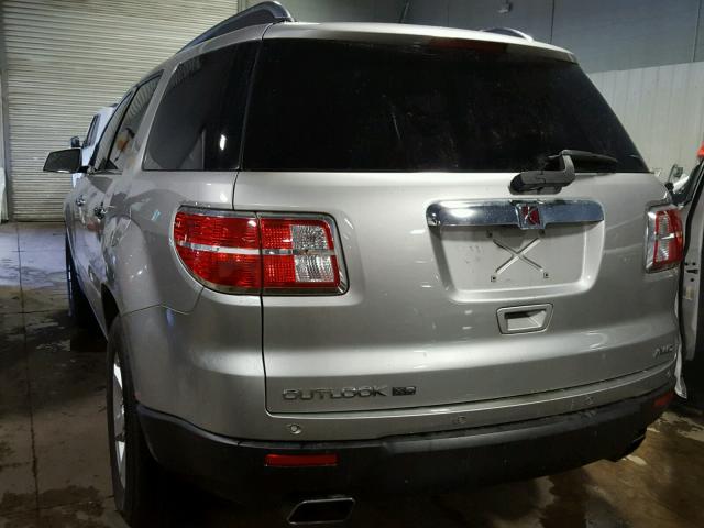 5GZEV23797J136478 - 2007 SATURN OUTLOOK XR ვერცხლისფერი ფოტო 3