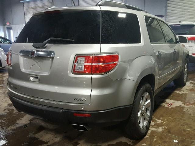 5GZEV23797J136478 - 2007 SATURN OUTLOOK XR ვერცხლისფერი ფოტო 4