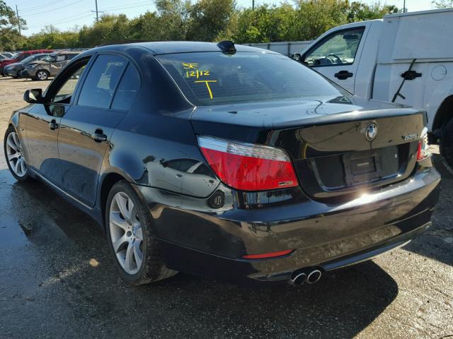 WBANW13598CZ78392 - 2008 BMW 535 I BLACK photo 3