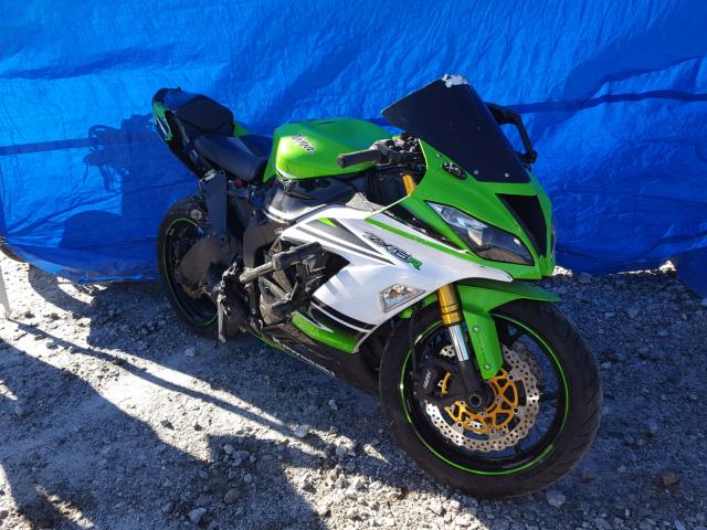 JKBZXJF1XFA006194 - 2015 KAWASAKI ZX636 F GREEN photo 1