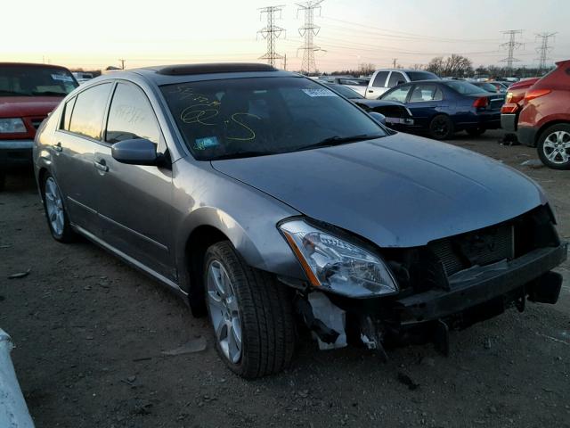 1N4BA41E57C842970 - 2007 NISSAN MAXIMA SE GRAY photo 1