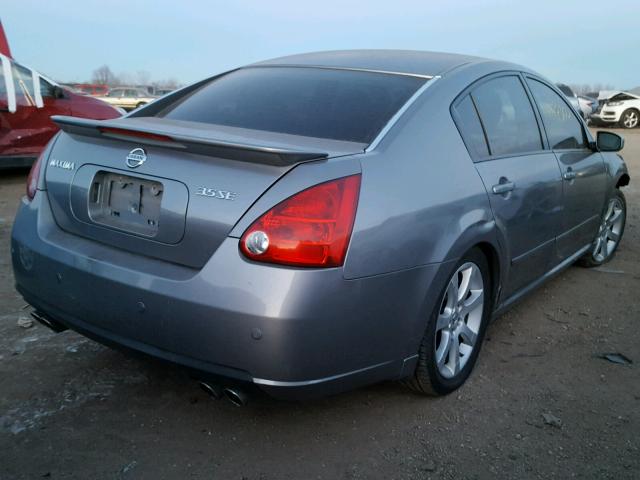 1N4BA41E57C842970 - 2007 NISSAN MAXIMA SE GRAY photo 4