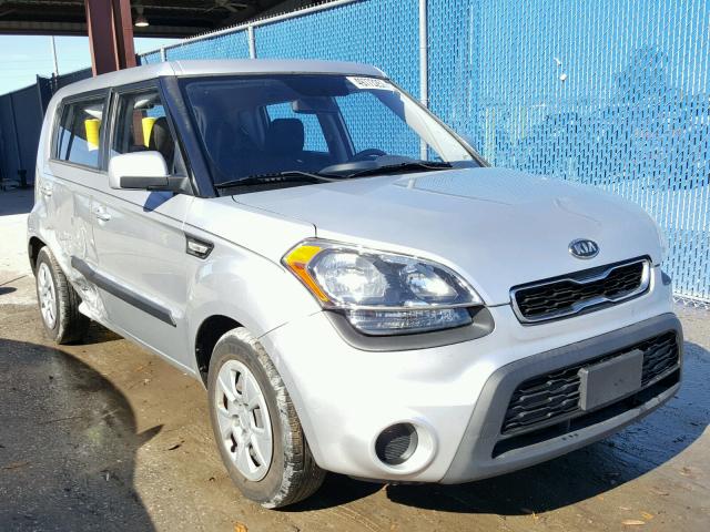 KNDJT2A52C7403409 - 2012 KIA SOUL SILVER photo 1