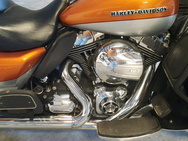 1HD1KEL10EB637643 - 2014 HARLEY-DAVIDSON FLHTK ELEC 橙色 照片 7