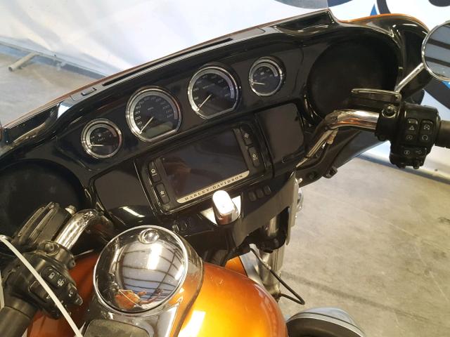 1HD1KEL10EB637643 - 2014 HARLEY-DAVIDSON FLHTK ELEC 橙色 照片 9