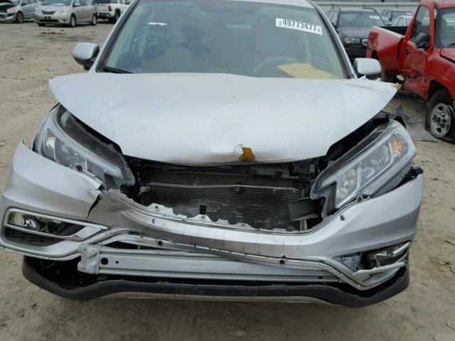 2HKRM4H59GH635069 - 2016 HONDA CR-V EX SILVER photo 7