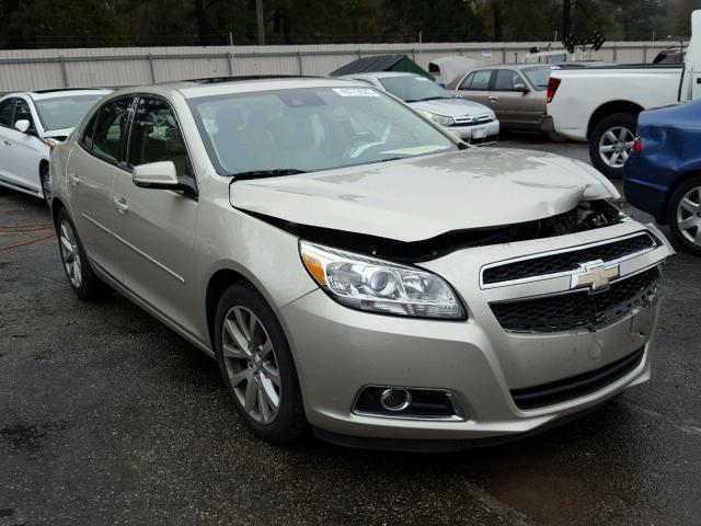 1G11G5SX2DF262265 - 2013 CHEVROLET MALIBU 3LT TAN photo 1