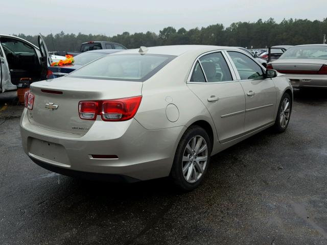 1G11G5SX2DF262265 - 2013 CHEVROLET MALIBU 3LT TAN photo 4