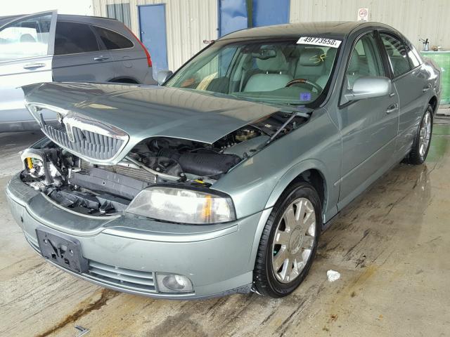 1LNHM87A43Y705633 - 2003 LINCOLN LS GREEN photo 2