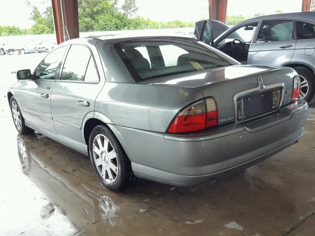 1LNHM87A43Y705633 - 2003 LINCOLN LS GREEN photo 3