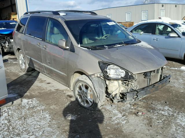 5TDZA22C54S101559 - 2004 TOYOTA SIENNA XLE TAN photo 1