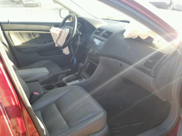 1HGCM66503A086613 - 2003 HONDA ACCORD EX MAROON photo 5