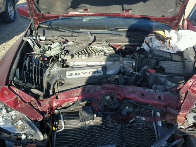 1HGCM66503A086613 - 2003 HONDA ACCORD EX MAROON photo 7