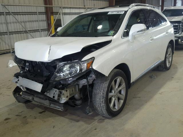 JTJZK1BA9A2404821 - 2010 LEXUS RX 350 WHITE photo 2