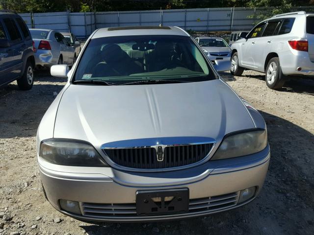 1LNHM87A64Y636526 - 2004 LINCOLN LS SILVER photo 9