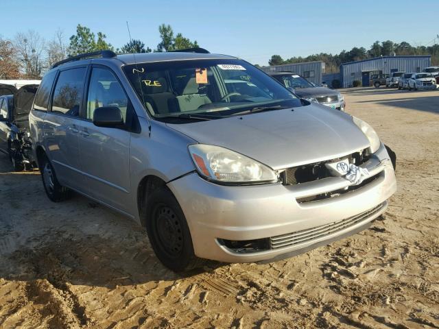 5TDZA23C45S386352 - 2005 TOYOTA SIENNA CE TAN photo 1