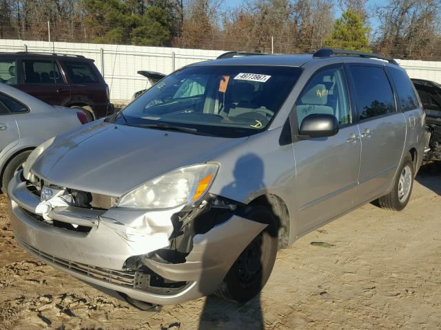 5TDZA23C45S386352 - 2005 TOYOTA SIENNA CE TAN photo 2