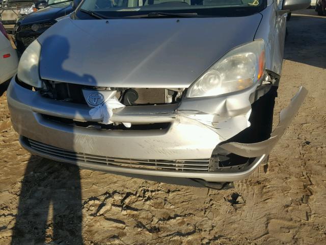 5TDZA23C45S386352 - 2005 TOYOTA SIENNA CE TAN photo 9