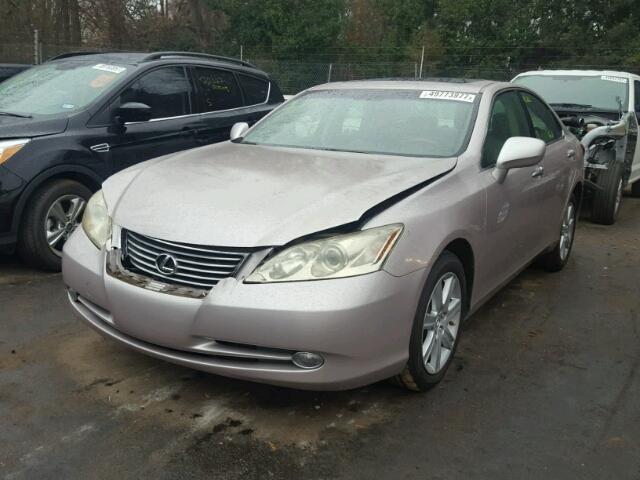 JTHBJ46G672087630 - 2007 LEXUS ES 350 SILVER photo 2