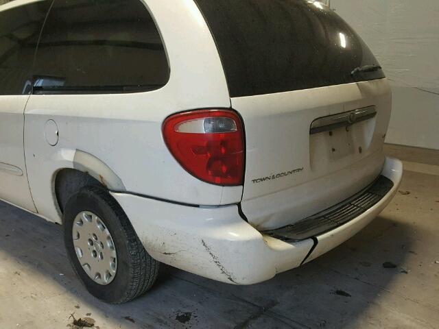 2C4GP44343R241382 - 2003 CHRYSLER TOWN & COU Ağ foto 9