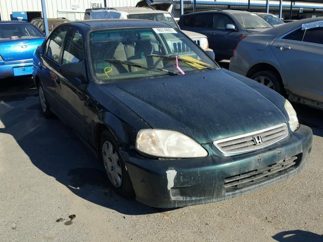 2HGEJ6619XH561309 - 1999 HONDA CIVIC BASE GREEN photo 1