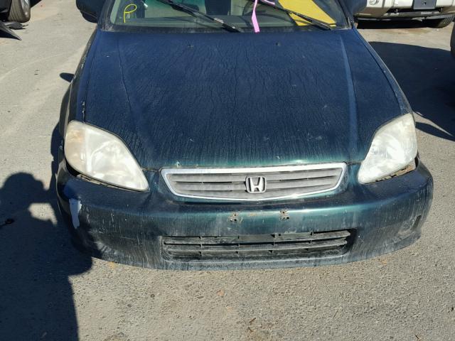 2HGEJ6619XH561309 - 1999 HONDA CIVIC BASE GREEN photo 7