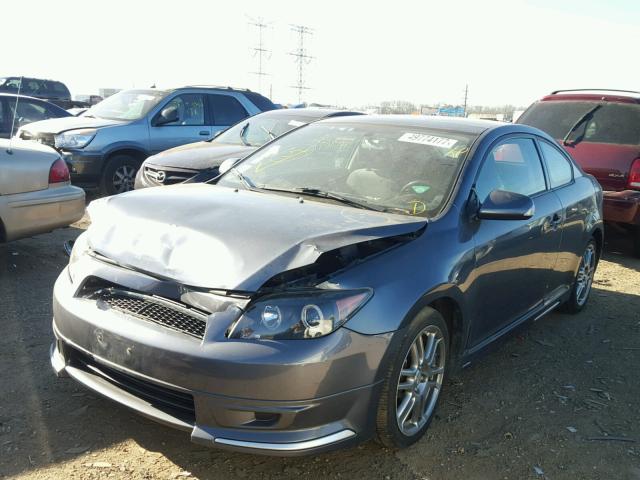 JTKDE167X80272539 - 2008 TOYOTA SCION TC GRAY photo 2