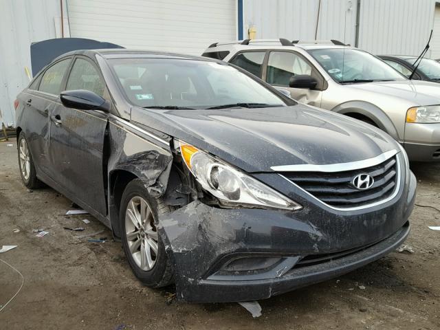 5NPEB4AC2CH474457 - 2012 HYUNDAI SONATA GLS BLUE photo 1